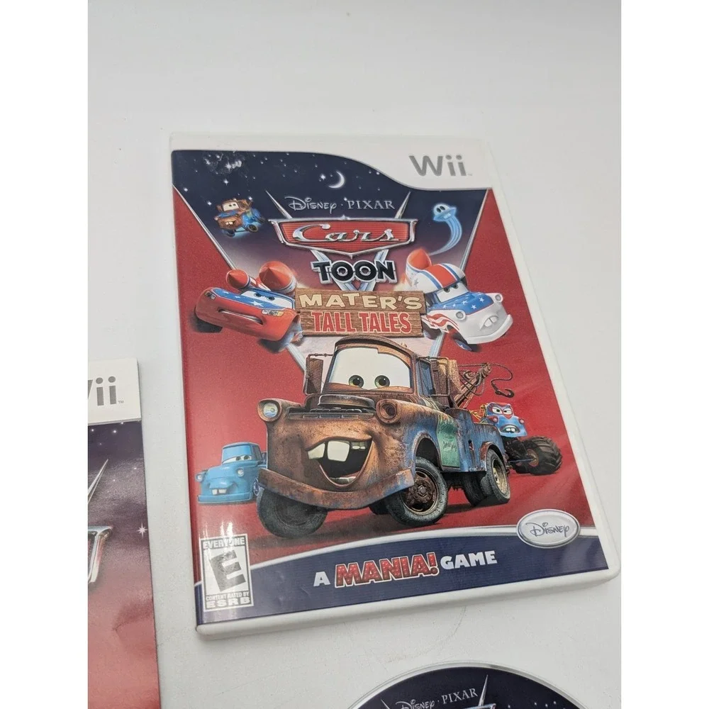Disney Pixar: Cars Toon: Mater's Tall Tales Nintendo Wii Complete Near Mint Disc